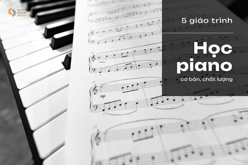 Tổng hợp giáo trình học piano cơ bản chất lượng