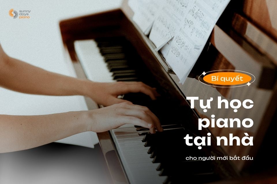 Bí quyết tự học piano tại nhà cho người mới bắt đầu