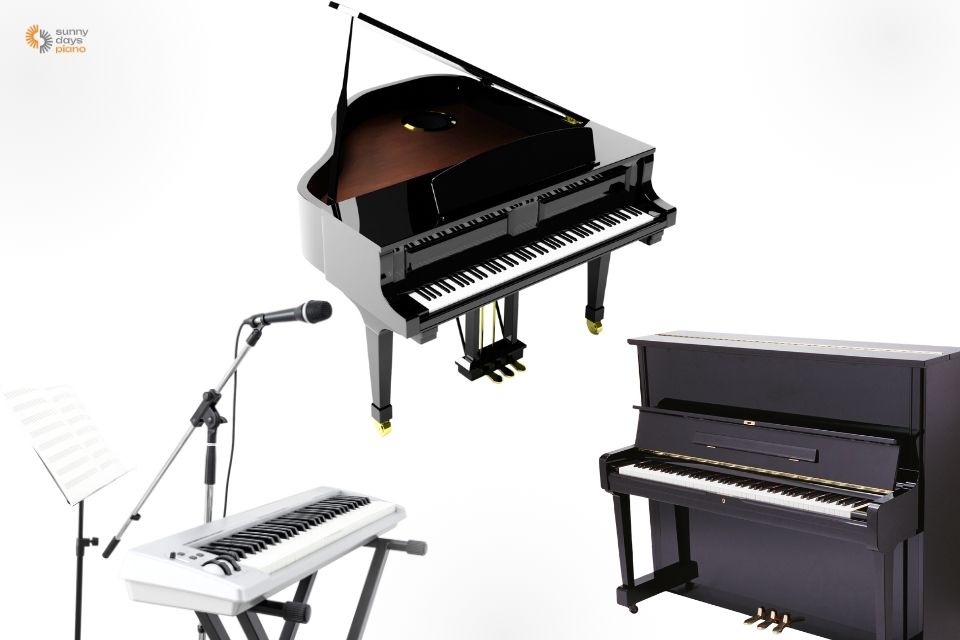 Bạn nên chọn những mẫu đàn phù hợp để có thể bắt đầu quá trình học đánh đàn piano cơ bản