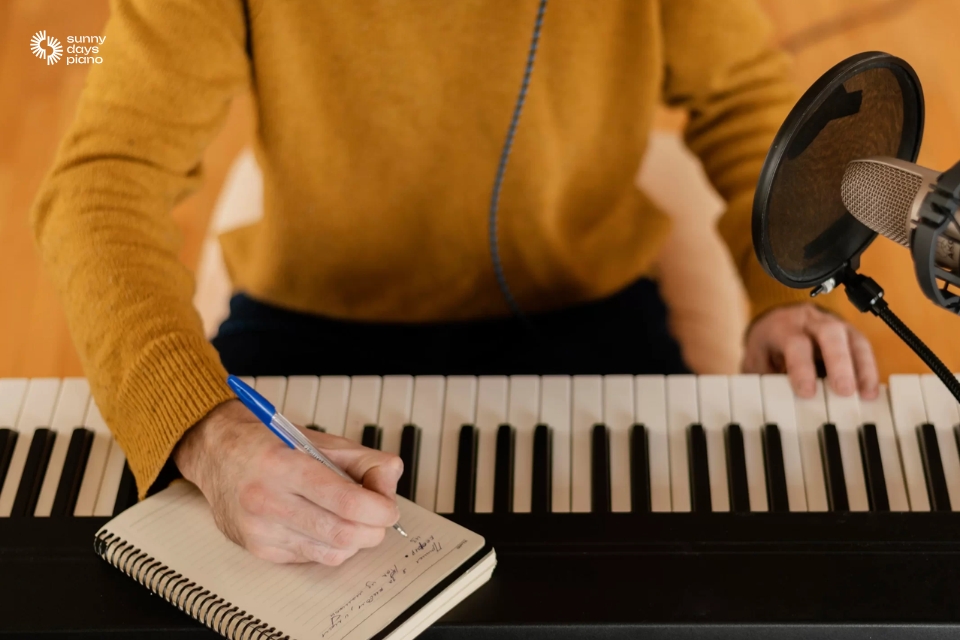 Luyện tập đệm hát piano với hợp âm và giai điệu giúp bạn cải thiện kỹ năng nghe và cảm nhận âm nhạc