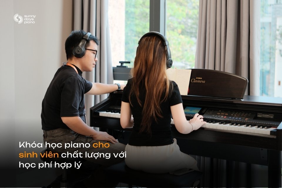 Khóa học piano cho sinh viên chất lượng