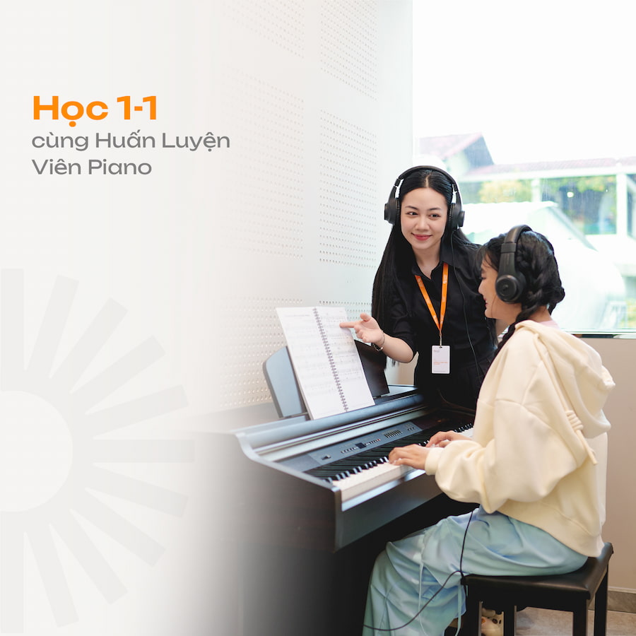 review Sunny Days Piano - Sự tận tâm của HLV Piano