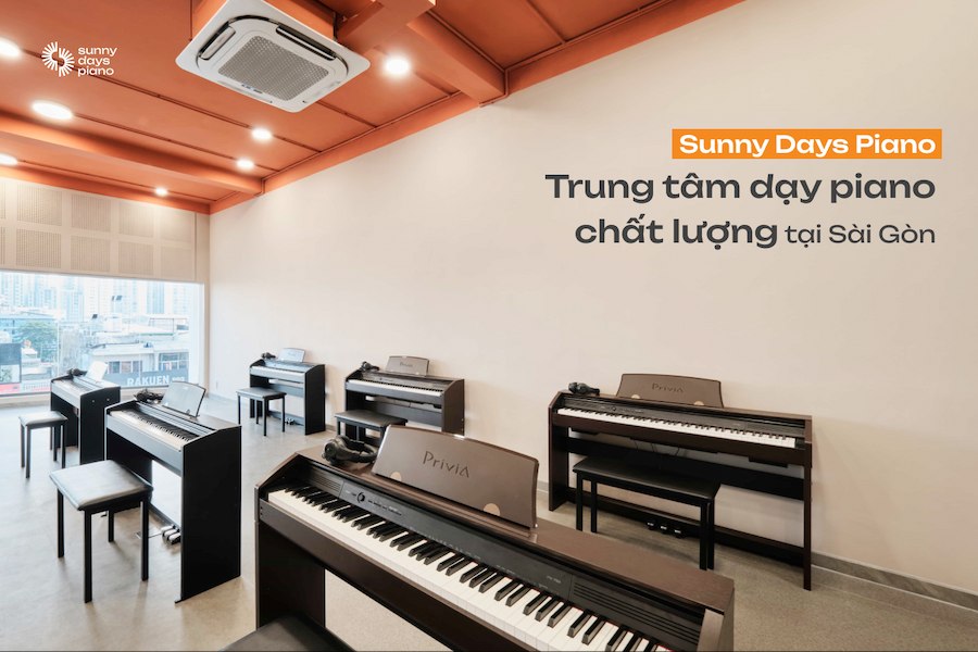 Sunny Days Piano - Trung tâm dạy piano uy tín tại TP. HCM