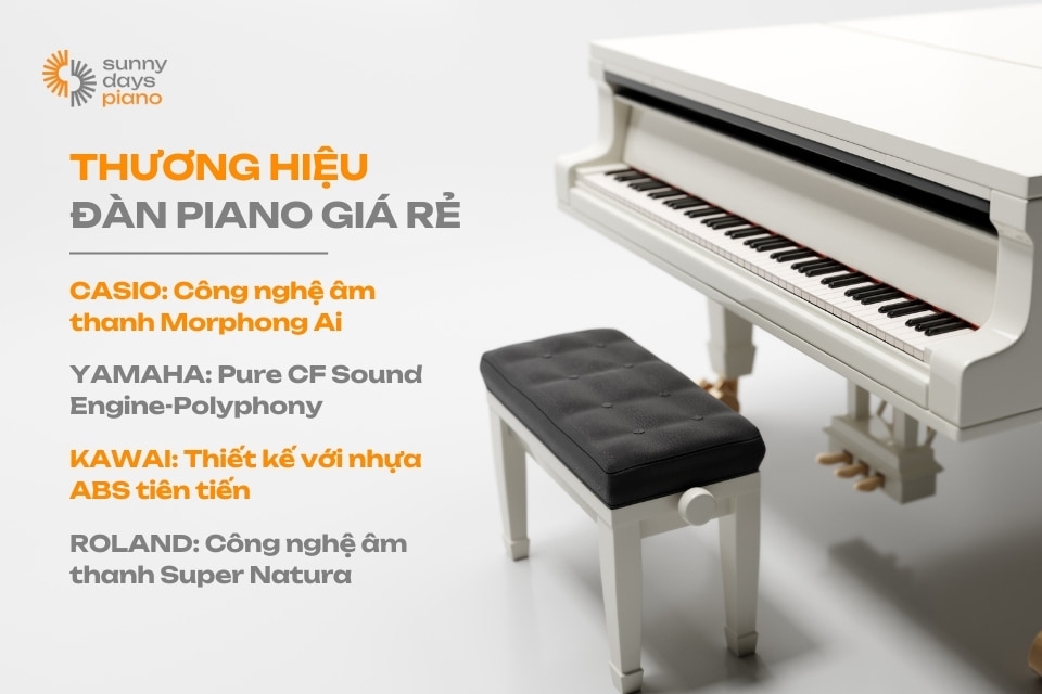 Thương hiệu nổi tiếng về Piano