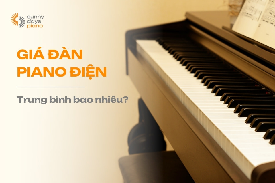 Giá đàn piano điện trung bình bao nhiêu?